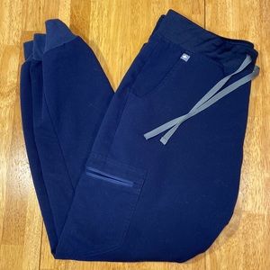 Zamora™ Jogger Scrub Pants in Navy